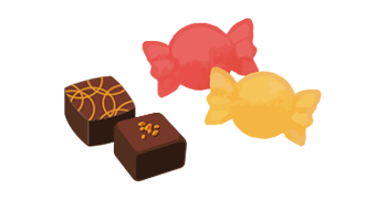 キャンディ・チョコレート